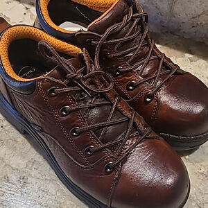 Timberland Leather powerfit engineered to meet Astm safety toe (#1441) Sz 7.5.GC